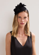Black Felt Headband Black