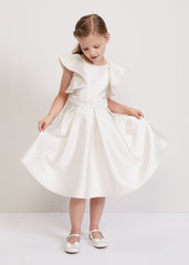 Sydney Satin Dress Ivory