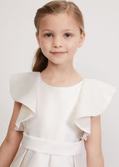 Sydney Satin Dress Ivory