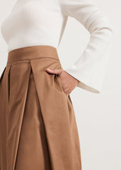 Trinity Petite Skirt Brown
