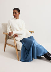 Orla Slip Skirt Blue