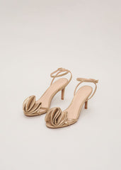 Gold Flower Strappy Gold