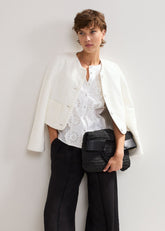 Ripley Boucle Jacket Ivory