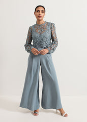 Petite Vanessa Jumpsuit Eau De Nil