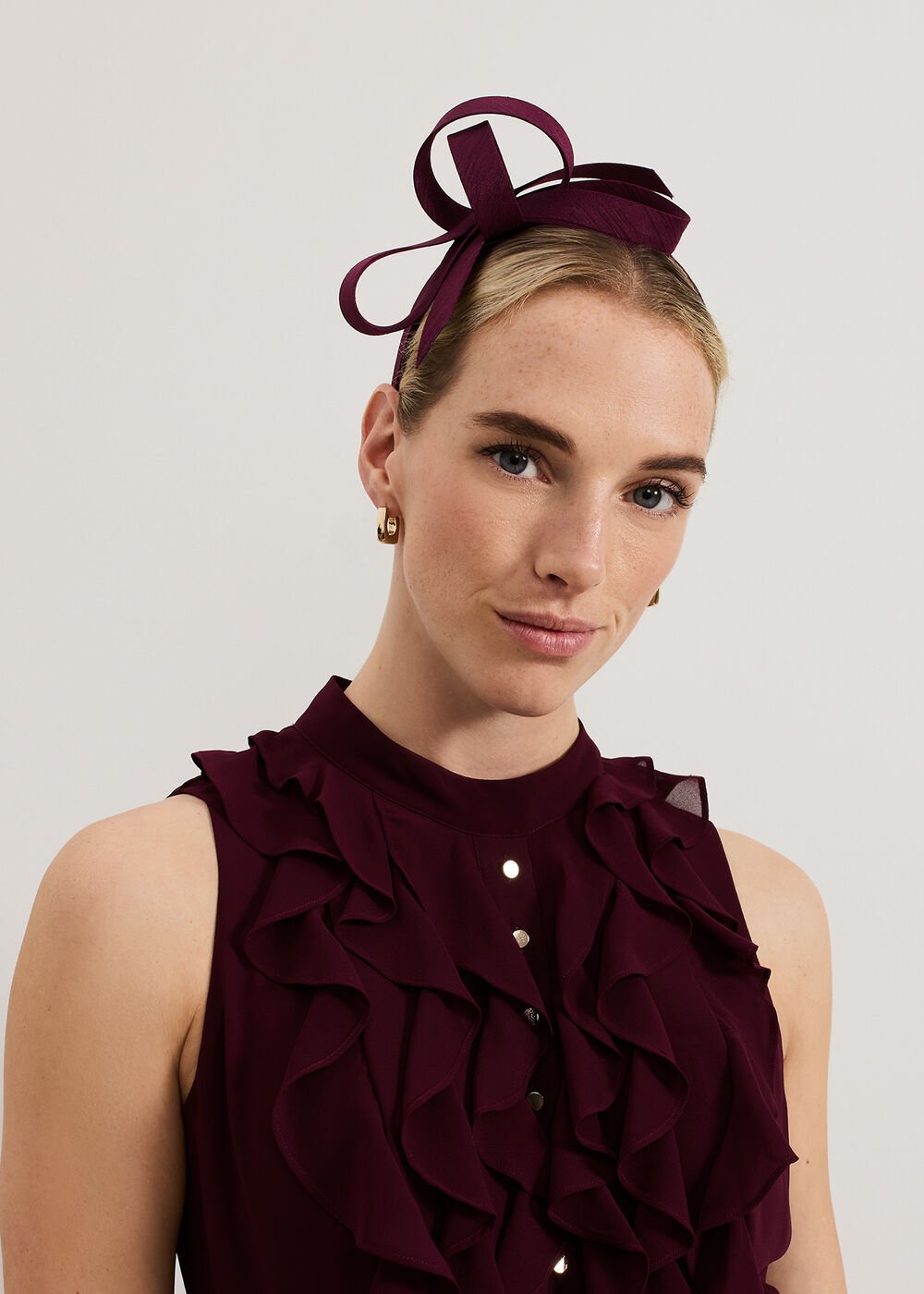 Loop Headband Burgundy