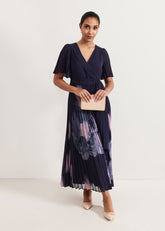 Petite Abigail Dress Navy