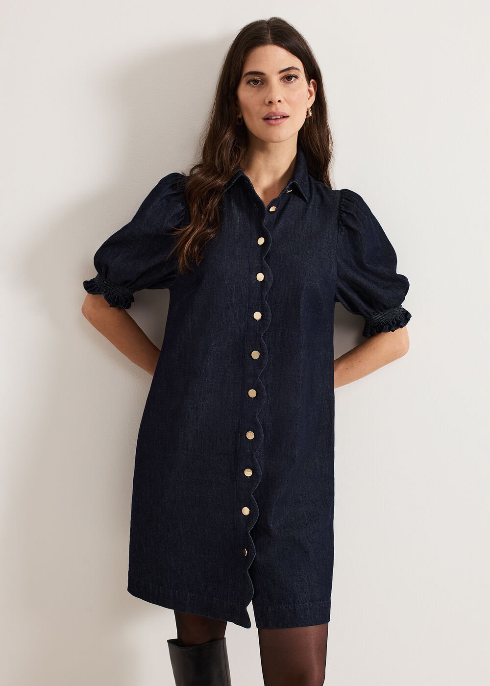 Candice Denim Dress Indigo
