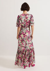 Violet Floral Dress Multi