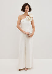 Tali Wedding Jumpsuit Ivory