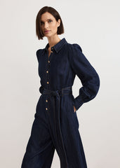 Gemma Denim Jumpsuit Indigo