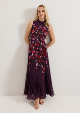 Dahlia Floral Dress Multi