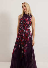 Dahlia Floral Dress Multi
