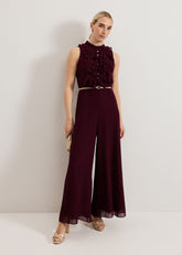 Nalani Jumpsuit Burgundy