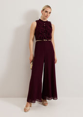 Nalani Jumpsuit Burgundy