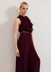 Nalani Jumpsuit Burgundy
