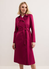 Cheryl Trench Coat Pink