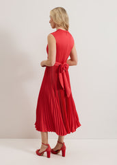 Celestia Wrap Dress Pink