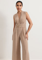 Petite Brea Jumpsuit Latte