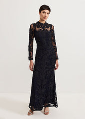 Geneve Maxi Dress Blue