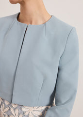 Phoebe Crop Jacket Eau De Nil