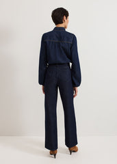 Frankie Jean Dark Wash