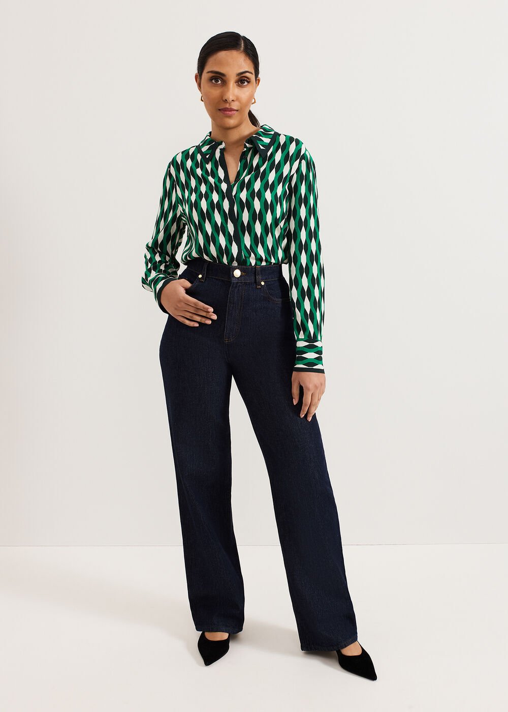 Frankie Petite Jean Dark Wash