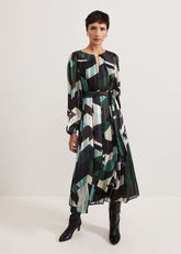 Francesca Midi Dress Multi-Coloured