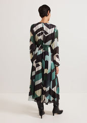 Francesca Midi Dress Multi-Coloured