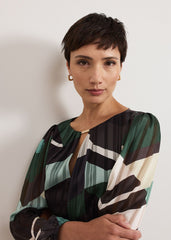 Francesca Midi Dress Multi-Coloured