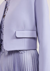 Emma Pocket Jacket Pale Blue