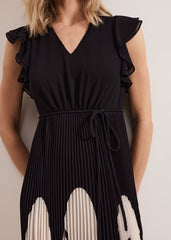 Uma Maxi Dress Black Multi