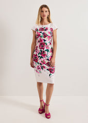 Dannas Scuba Dress Multi