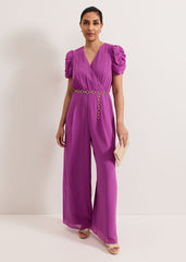 Petite Helene Jumpsuit Purple