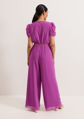 Petite Helene Jumpsuit Purple