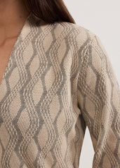 Rena V Neck Top Stone