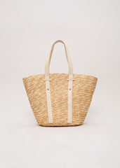 Straw Shoulder Bag Natural