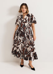Zarah Printed Dress Multi