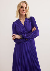Vila Beaded Dress Purple