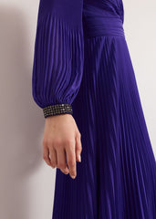 Vila Beaded Dress Purple