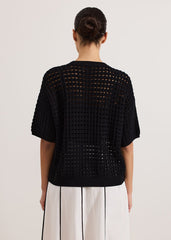 Jamelia Boxy Knit Black