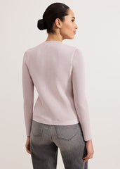 Sharna Button Shrug Stone