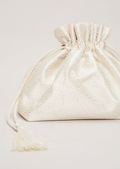 Pearl Clutch Ivory