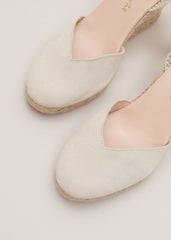 Wedge Espadrille Ivory
