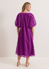 Bella Midi Dress Purple