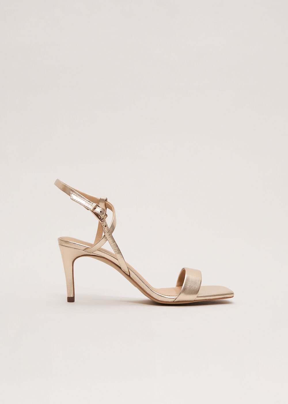 Gold Strappy Sandal Gold