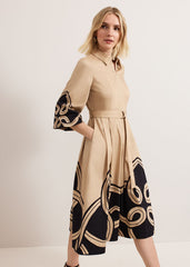 Petite Breena Dress Neutral