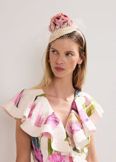 Straw Flower Pillbox Neutral
