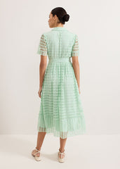 Sandy Lace Dress Green