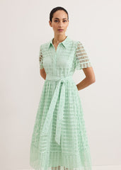 Sandy Lace Dress Green