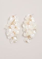 Petal Earrings Ivory